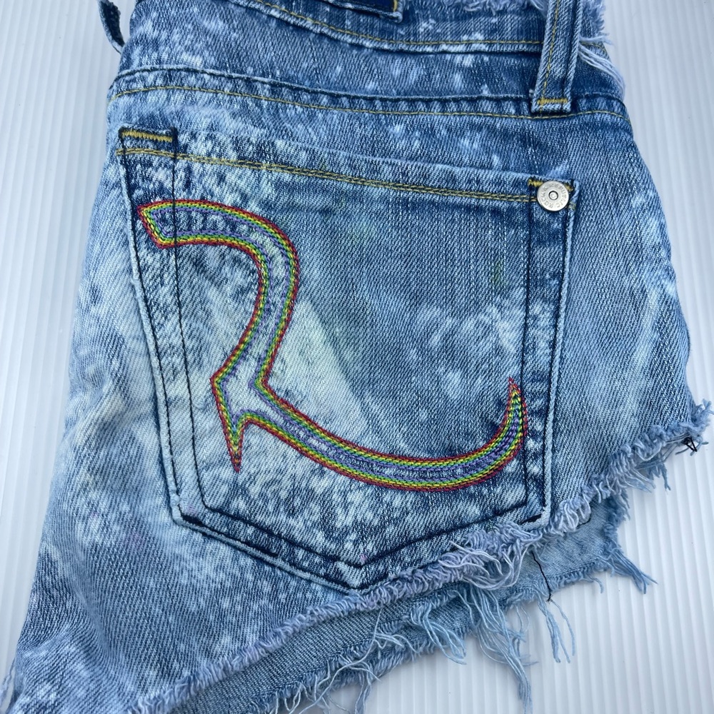 Rock & Republic size 27. Upcycled denim shorts - Picture 6 of 9